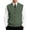 Army Green, variant on Vests for Men V-Neck Knit Ribbed Button Down Sleeveless Cardigan Fall Winter Business Casual White 5XL