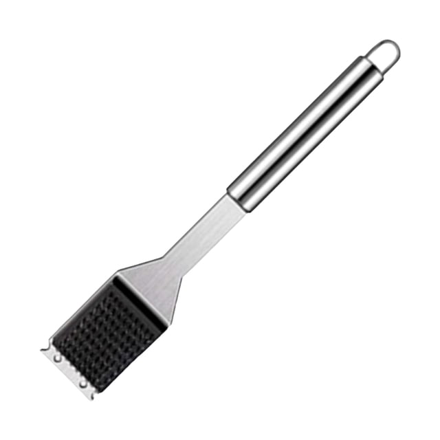 Brosse de Nettoyage - Outil de Nettoyage pour Grilles et Récurage de Grille Brosse en Fil d'Acier Inoxydable Durable pour Grilles Extérieures et Accessoires de Barbecue