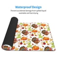 thumbnail image 4 of Balery Thanksgiving Turkey Mouse Pad ,15.8x29.5 In Large Gaming Mouse Pad Desk Mat Long Non-Slip Rubber Stitched Edges,Waterproof Mousepad Desk Mat For Gamer Office Home, 4 of 9
