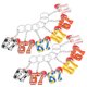 thumbnail image 1 of CRAFTHROU 12Ud Llaveros Acrílicos Decorativos Números 67 2026 Con Fútbol Y Softbol, 1 of 6