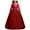 Red, variant on Akiihool Girls Sequin Dress Flowers Girls Tulle Lace Princess Pageant Festival Prom Dance Formal Evening Maxi Dresses(Pink,8-10 Years)