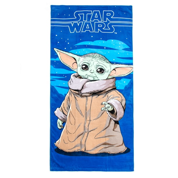 Star Wars Baby Yoda Beach Towel