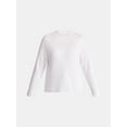 thumbnail image 5 of Time and Tru Women's Ribbed Mock Neck Sweater, Heavyweight, Sizes XS-XXXL, 5 of 5