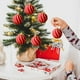 thumbnail image 2 of Decoraciones Del Árbol de Navidad 8 Piezas Agrupadas Bolas de Navidad Set de Decoración, 3.14In Oro Rojo Espuma Estilos Múltiples para la Fiesta Ornamentos Del Árbol de Navidad, 2 of 6