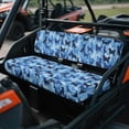 thumbnail image 3 of HUIACONG Dog Camo UTV Seat Covers Waterproof Polyester Breathable 4 Wheeler Seat Cover Non-Slip Soft for Kawasaki Mule 4010, 3 of 7