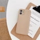thumbnail image 1 of Funda de teléfono suave de PU de cuero con letras personalizadas de Corea para iPhone 13 12 11 Pro X XS Max XR 7 8 Plus, funda trasera lisa de lujo Tan Jianjun unisex, 1 of 2