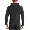 thumbnail image 6 of BROKIG Mens Full Zip Up Lightweight Gym Workout Hoodies, Quick-Drying Running Jacket Athletic Hooded Sweatshirts Long Sleeve with Pockets (Large, Black), 6 of 8