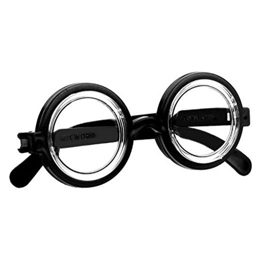 Details about   FUNNY NERD GEEK GLASSES Dork Thick Lenses Costume Joke Gag Toy Black Plastic 