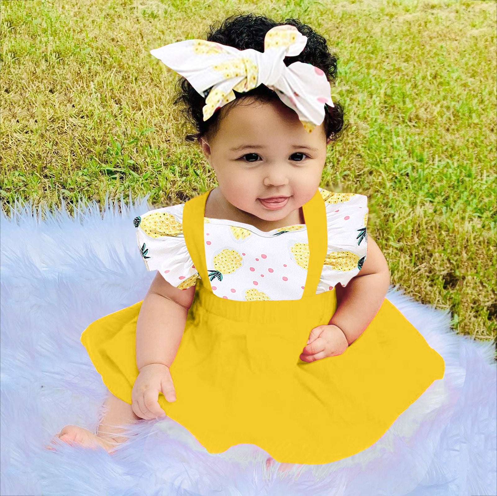 Sunshine Dress for Baby & Girl | Koco Bino Couture| Shop Online