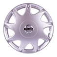 thumbnail image 1 of OWC Tapones Polveras Rin 13 compatible Tsuru Nissan Juego de 4 Piezas Color Gris, 1 of 5