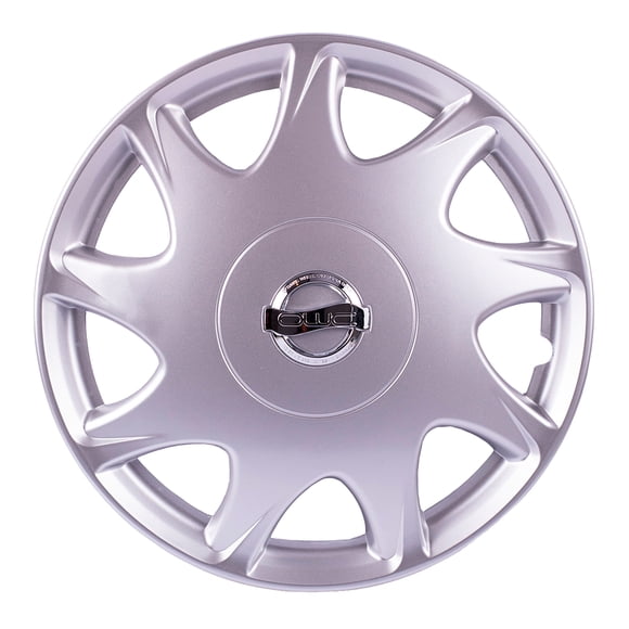 OWC Tapones Polveras Rin 13 compatible Tsuru Nissan Juego de 4 Piezas Color Gris