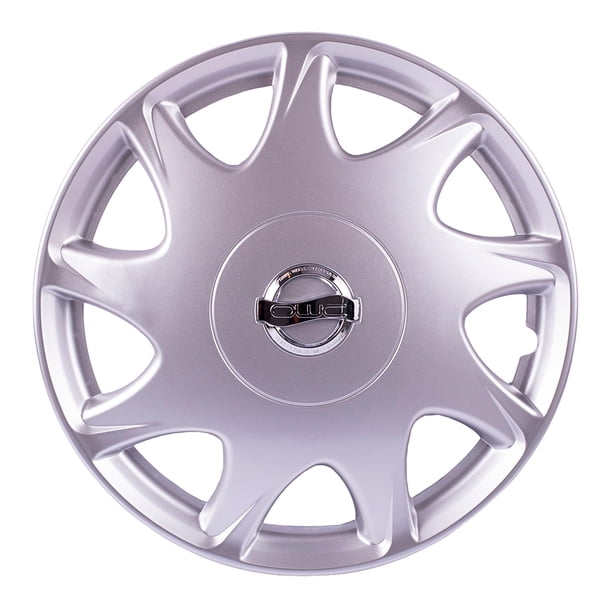 OWC Tapones Polveras Rin 13 compatible Tsuru Nissan Juego de 4 Piezas Color Gris