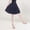 Black, variant on Solid Color High Waist Skirt With Ruffle Hem And Layered Flounce For Carnival Party Dance Performance Ballet Tutu Skirts For Women Gray One Size