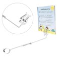 BestMarching Lyre Clamp On Music Sheet Stand For Saxophone Tenor