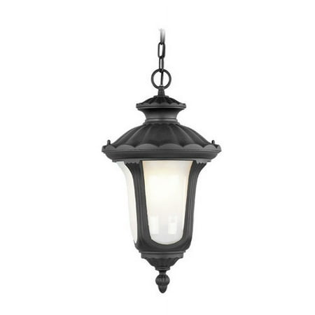Livex Lighting Oxford Outdoor Hanging Lantern in Black
