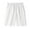 White, variant on FAIWAD Boys School Uniform Shorts Kids Summer Elastic Waist Athletic Shorts with Pockets Casual Cotton Athletic Shorts