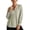 *Green, variant on ClodeEU Women's Henley Pleated Front Long Sleeve Blouse,Casual Loose Flowy Shirt Top Black,Women's Plus L