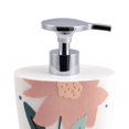 thumbnail image 3 of Summer Flower 3pc Set Lotion Pump/Toothbrush Holder/Tumbler - 3pc bath accessory set, 3 of 4