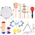 thumbnail image 2 of 10 Piezas De Instrumentos Musicales Educativos, Percusión Manual, Para Jardín De Infantes Preescolar LHCER Kids Gift, 2 of 8