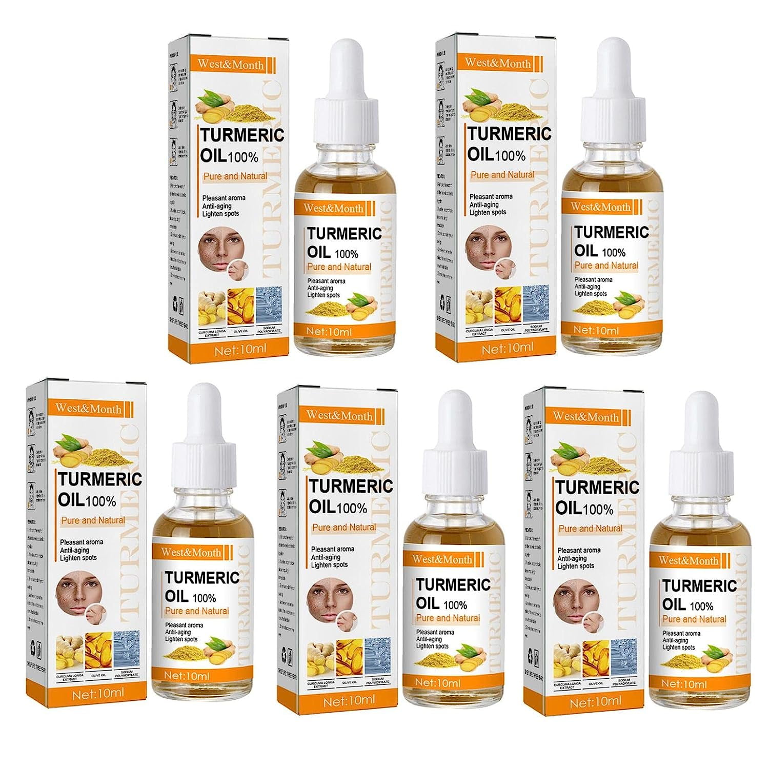 YiFudd 2023 New Turmeric Dark Spot Corrector Serum，Natural Turmeric