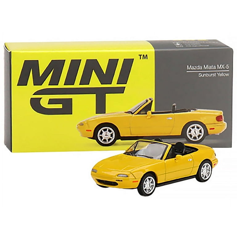 MINI GT 1:64 Eunos Roadster Sunburst Gelb/Mazda Miata MX-5 Diecast Modell  Auto - AliExpress