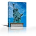 thumbnail image 1 of Statue of Liberty - Contemporary Fine Art Giclee on Canvas Gallery Wrap - wall décor - Art painting - 18 x 27 Inch - Ready to Hang, 1 of 2