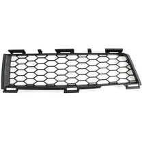 Bumper Grille Compatible With 2003-2004 Pontiac Vibe Front, Right Passenger Textured Black