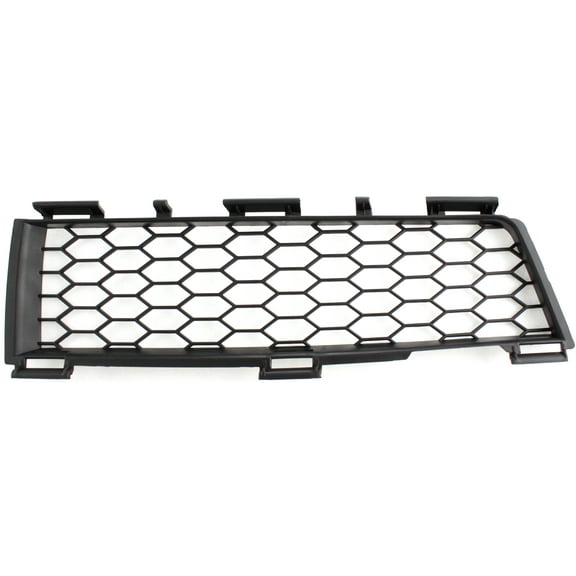 Bumper Grille Compatible With 2003-2004 Pontiac Vibe Front, Right Passenger Textured Black