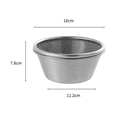 thumbnail image 2 of Stainless Steel Small Basin Kitchen Cooking Bowl Drain Basket Fruit Drain Basin Conical Drain Basket Set, 2 of 5