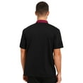 thumbnail image 2 of CHICTRY Mens Oblique Collar Chef Uniform Coat Short Sleeve Front Button Restaurant Kitchen Jacket Black XXL, 2 of 7