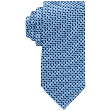 Tommy Hilfiger Mens Micro-Geo Navyblue Tie OS