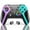 Black-Purple+Green, variant on Switch Controller Compatible with Switch/Switch Lite/Switch OLED, Extra Controller with Paddles, Wireless Switch Pro Controller with Turbo, 6-Axis Gyro,Programmable with Buttons,Black