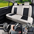 thumbnail image 6 of for HONDA HR-V 2024 Car Seat Cover, Gray Car Seat Covers, Waterproof Leather Full Set of 5 Seats Easy to Clean and Install Beautify Interior, Pet Car Seat Covers, 6 of 9