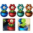 thumbnail image 6 of Car Fragrance Air Freshener Solar Powered Rotating Car Fragrance Diffuser Flower, 6 of 9