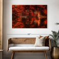 thumbnail image 3 of Elephant Stock Reflection Of Autumn Wall Art - Horizontal Canvas Wall Art - Living Room Wall Decor - Nature Canvas - Red And Brown Decor - 48" x 32", 3 of 8