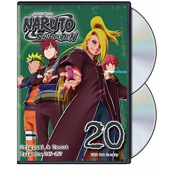 Naruto Shippuden Uncut Set 20 (DVD) [DVD]