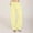 Yellow, variant on Linen Pants Women Sevevn Women's Casual Trousers Solid Drawstring Waist Long Pants With Pocket