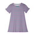 thumbnail image 3 of RXIRUCGD 2025 Vêtements d'Été pour Enfants 3-12 Ans Mode Imprimée Pyjama Rêveur Mi-Mollet Chemise de Nuit, 3 of 5