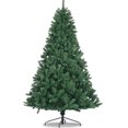 thumbnail image 5 of Christmas Tree 8ft Artificial Christmas Tree Full Natural Spruce PVC Fir Tree Foldable Metal Stand Unlit Green,Artificial Christmas Tree, 5 of 5