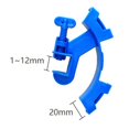 thumbnail image 4 of Aquarium Water Pipe Holder Plastic Water Tube Clamp Fish Tank Pipe Fixed Clip, 4 of 10