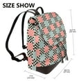 thumbnail image 2 of Fotbe Colorful Checkered Mochila Bolso con Estampado para Mujer, Mochila Antirrobo de Nylon Impermeable, Bolsa Ligera de Hombro, 2 of 4
