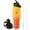 Orange Gradient, variant on 40 oz Insulated Water Bottle with Straw fit in Cup Holder, Triple Wall Vacuum Stainless (Cold 48 hrs, Hot 24 hrs), Leakproof & Non-BPA, Hydro Travel Flask with Straw and Spout Lid