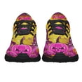 thumbnail image 5 of Pink Pumpkin BreaStCancer Awareness Halloween Shoes Sneakers Black Size 7, 5 of 7