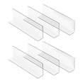 thumbnail image 3 of 6pcs Transparent Blockers Transparent Sorting Blockers Supermarket Shelf Dividers (28cm), 3 of 8