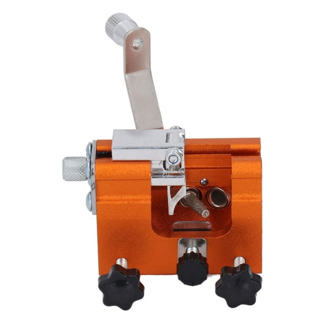 Chainsaw Sharpener Kit, Efficient Rust Proof Chainsaw Sharpening Jig Precise Positioning for Garden Worker