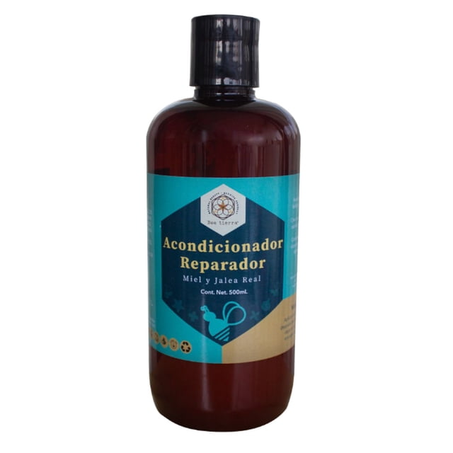 Acondicionador Reparador con Miel y Jalea Real Bee tierra 500ml
