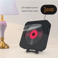 thumbnail image 4 of Reproductor De Cd Reproductor de música portátil Pantalla LED Radio FM 5.1 compatible con Bluetooth con soporte, 4 of 5