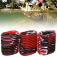 thumbnail image 4 of CUBIERTA DE PERILLAS DE PESCA EMPUNADA DE CARRETE, GOMA 3 Colores Protector de Pesca Ergonómica, 5 piezas para niños adultos uso de pesa para el aire para pescación al, 4 of 7