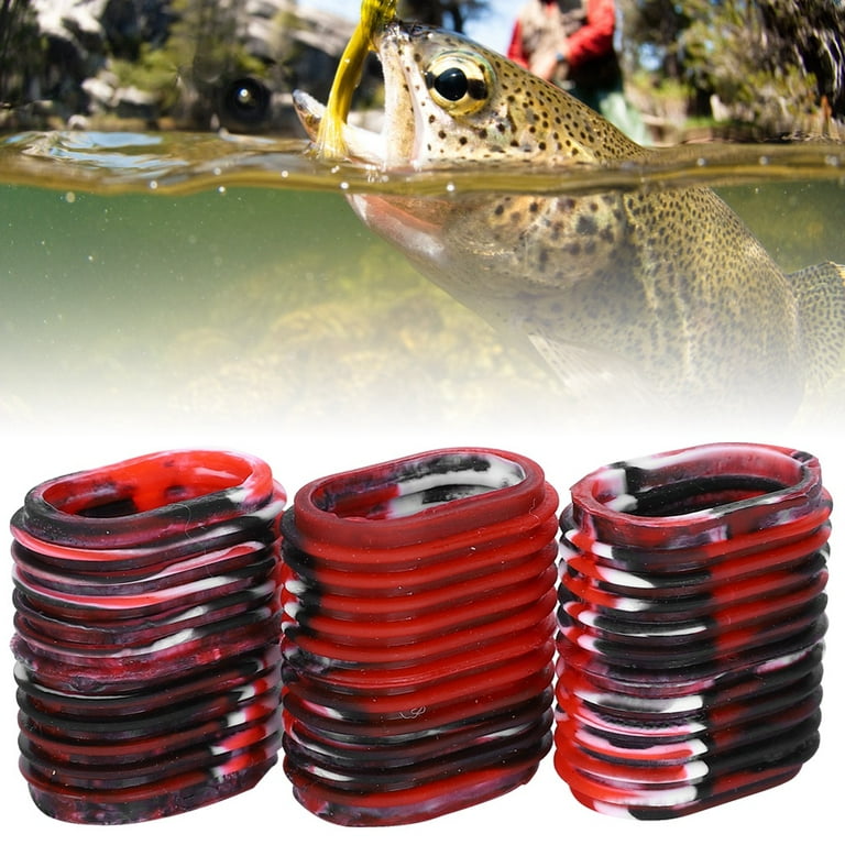 OTVIAP 5pcs Reel Handle Cover, Baitcaster Knob Covers Fishing Reel Grip Non-Slip  Ergonomic Cover Knobs Multicolor Optional 