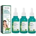 thumbnail image 1 of 3pcs Bad Breath Removing Drops - Fresh Breath Professional Formula Oral Care Essence, 1 of 5